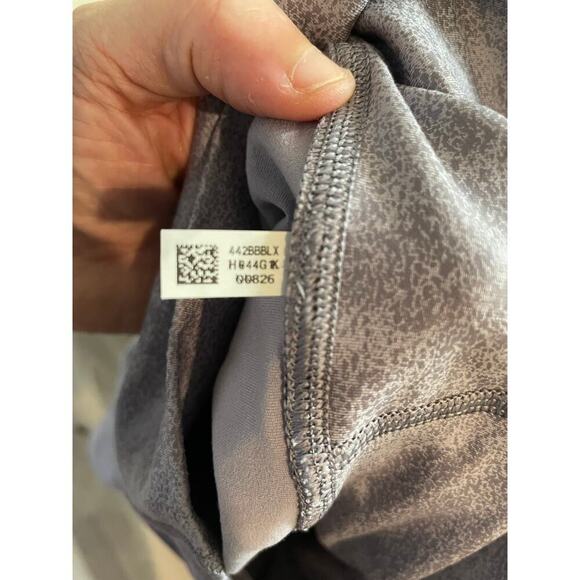 OFFLINE By Aerie The Hugger Purple Crossover High Waisted Crackle Legging Sz Med - Picture 4 of 13